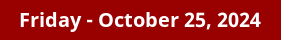 October 25, 2024 Daily Horoscope on DrStandley.com