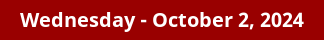 October 2, 2024 Daily Horoscope on DrStandley.com