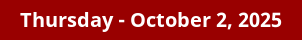 October 2, 2025 Daily Horoscope on DrStandley.com