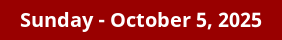 October 5, 2025 Daily Horoscope on DrStandley.com