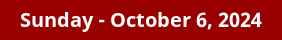 October 6, 2024 Daily Horoscope on DrStandley.com