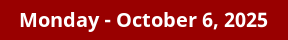 October 6, 2025 Daily Horoscope on DrStandley.com