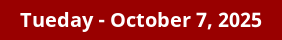 October 7, 2025 Daily Horoscope on DrStandley.com