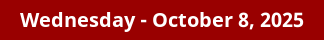 October 8, 2025 Daily Horoscope on DrStandley.com