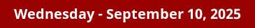 September 10, 2025 Daily Horoscope on DrStandley.com
