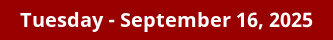 September 16, 2025 Daily Horoscope on DrStandley.com