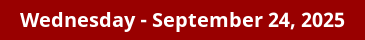 September 24, 2025 Daily Horoscope on DrStandley.com