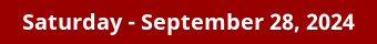 September 28, 2024 Daily Horoscope on DrStandley.com