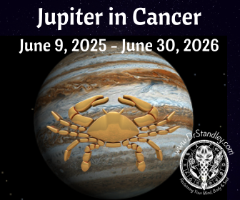 Jupiter in Cancer from June 9, 2025 until June 30, 2026 on DrStandley.com
