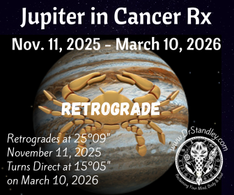 Jupiter in Cancer Retrograde 2025 on DrStandley.com
