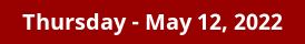 Thursday Daily Horoscope on DrStandley.com
