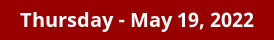 Thursday Daily Horoscope on DrStandley.com