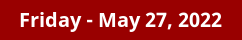 Friday Daily Horoscope on DrStandley.com