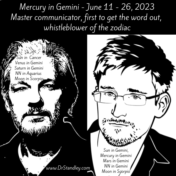 Mercury in Gemini on DrStandley.com