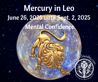Mercury in Leo 2025 on DrStandley.com