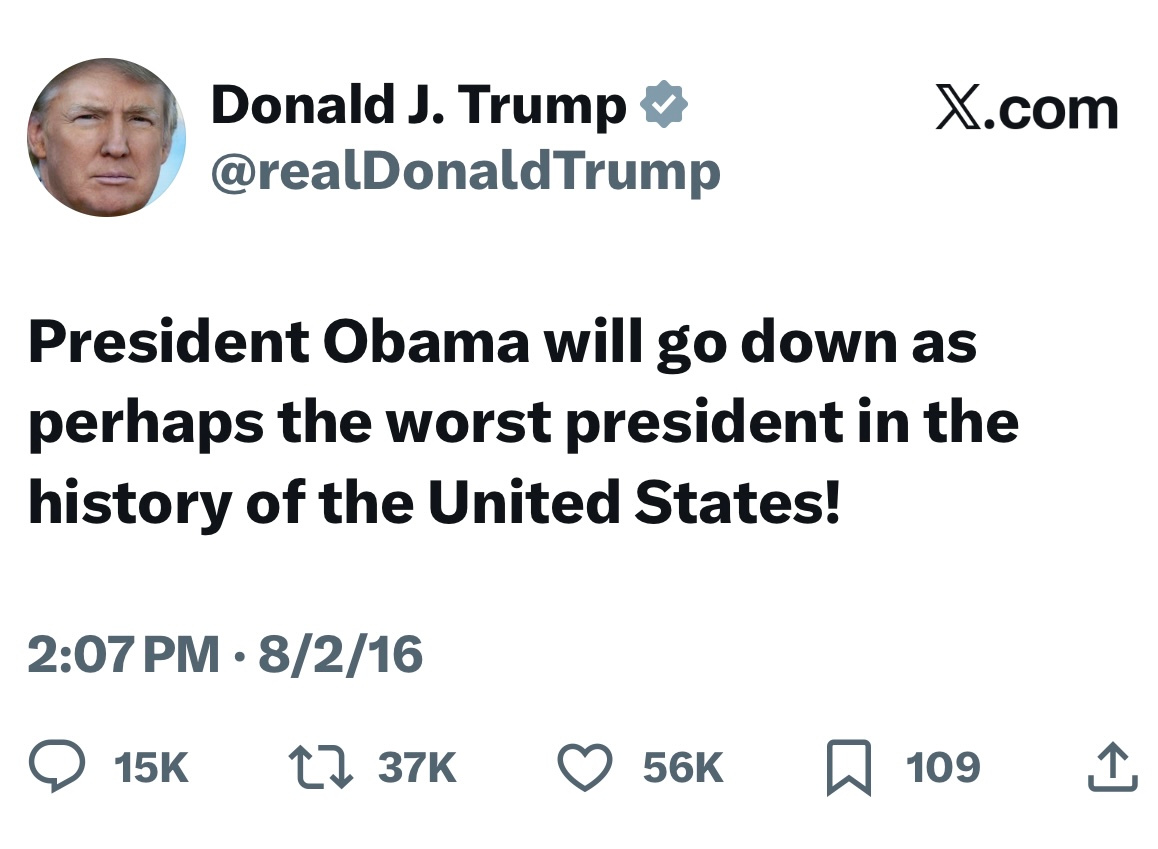 o666ama worst president in U.S. History on DrStandley.com