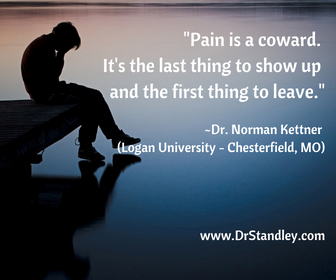Pain in a coward quote on DrStandley.com