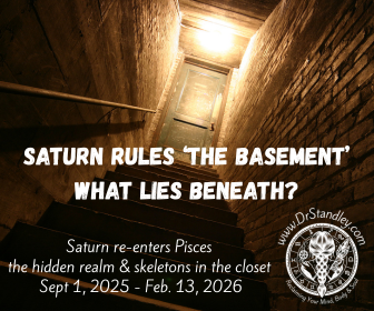 Saturn in Pisces re-entry under Retrograde status on September 1, 2025 on DrStandley.com