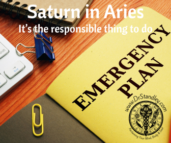 Saturn in Aries - May 24, 2025 until September 1, 2025 and then from February 13, 2026 until April 12, 2028 on DrStandley.com