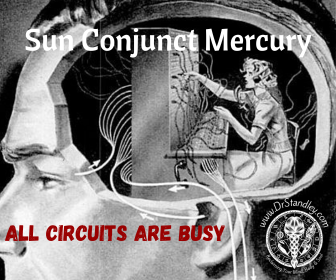 Sun conjunct Mercury aspect on DrStandley.com
