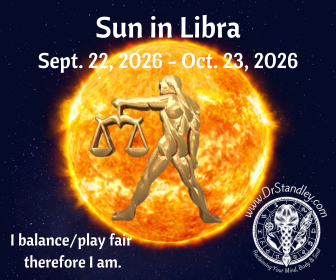 Sun in Libra from September 22, 2026 until October 23, 2026 on DrStandley.com