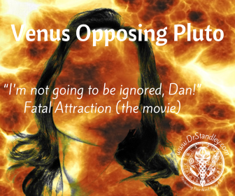 Venus Opposing Pluto on DrStandley.com