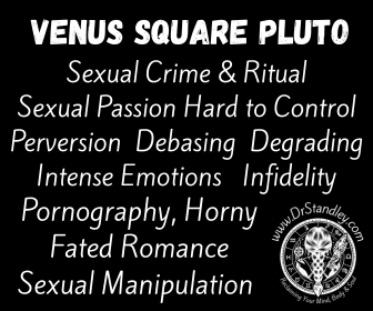 Venus Square Pluto on DrStandley.com