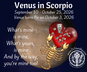 Venus in Scorpio on DrStandley.com