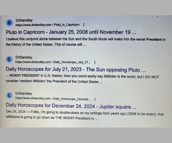 Worst President in the history of the U.S. on DrStandley.com